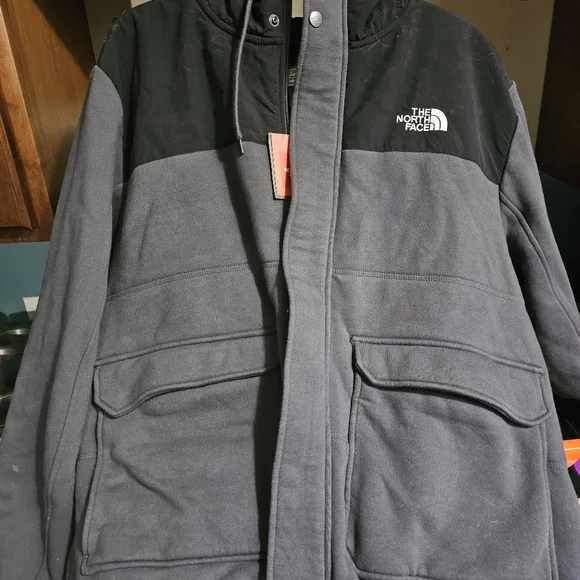 North Face RIVINGTON FULL ZIP GRAPHITE GREY XXLARGE OUTDOOR Fall/winter Jacket - Picture 3 of 3